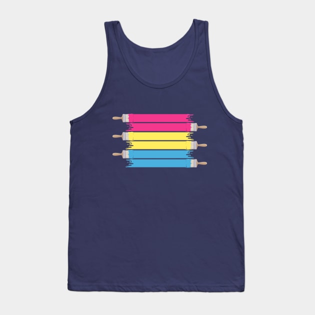 Paint Pride - Pan Pride Tank Top by Abbilaura